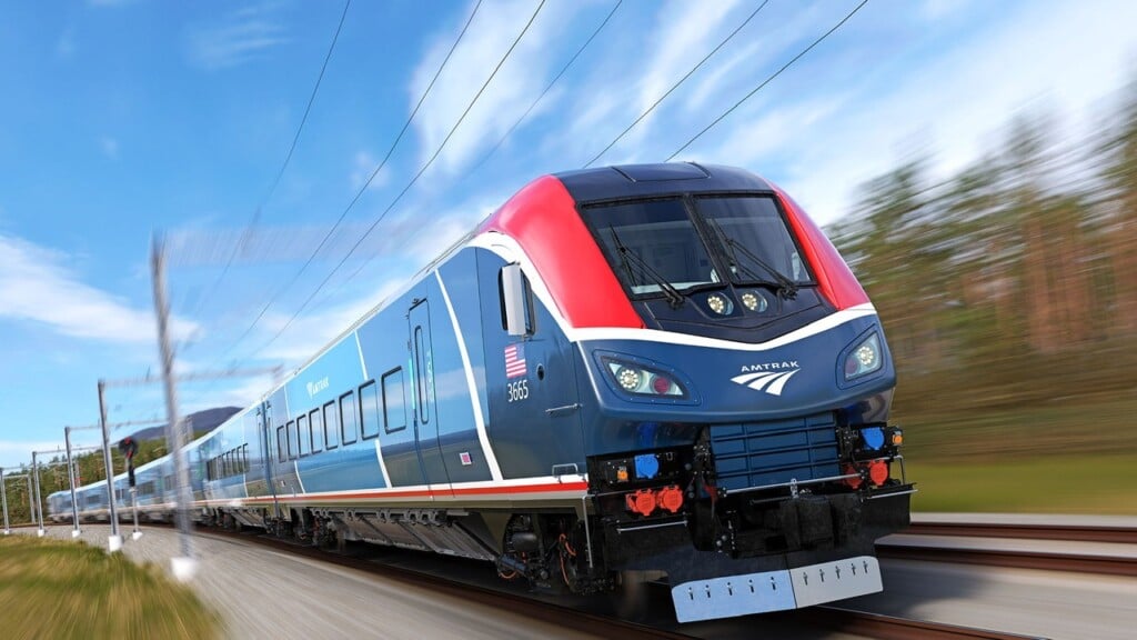 Amtrak Side View