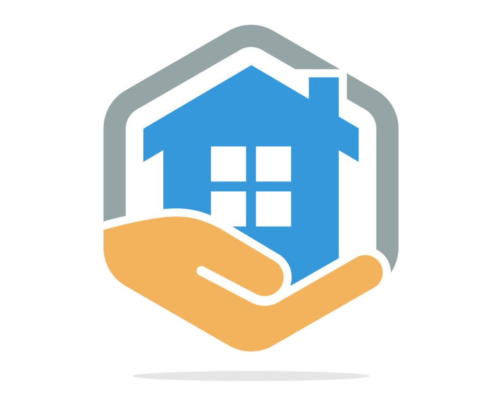 Vector Illustration Icon With Home Insurance Concept