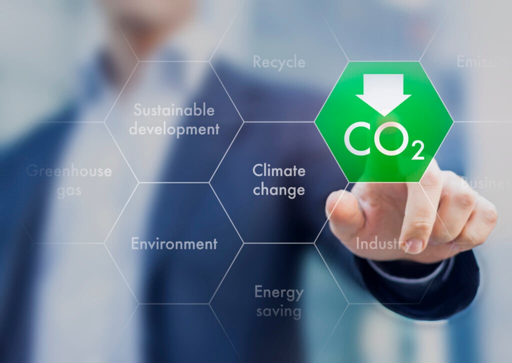 Reduce Greenhouse Gas Emission For Climate Change And Sustainabl