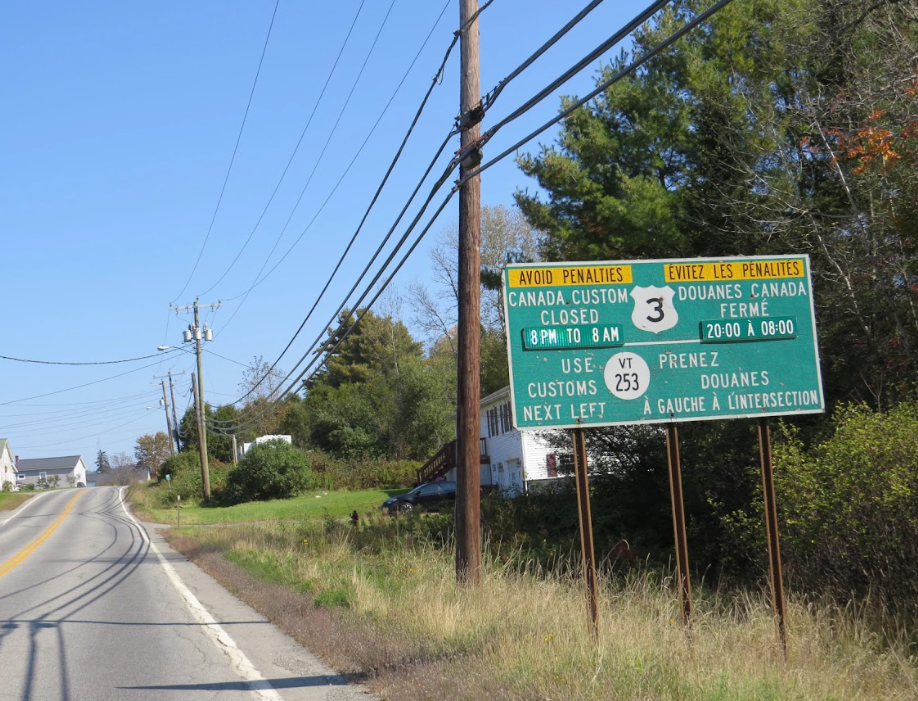 Canadian Nh Border