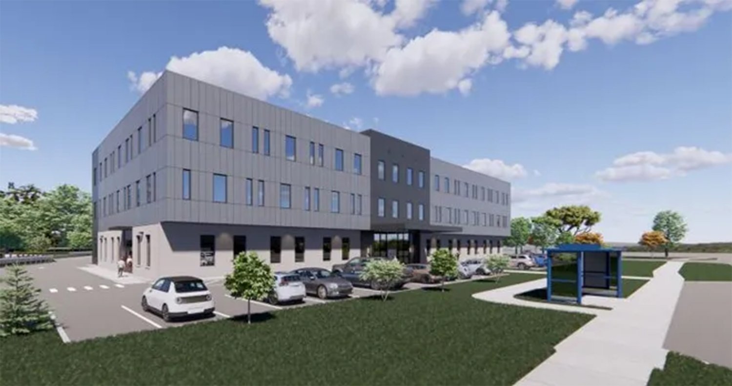 New medical center at Pease would be three stories with multiple