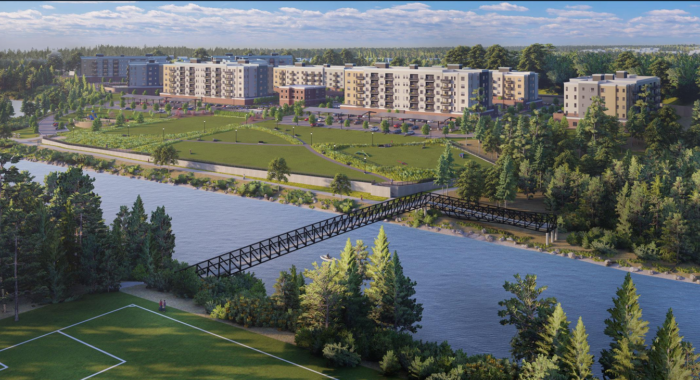 Rendering of Mohawk Tannery redevelopment project
