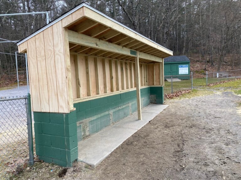 Manchester firm donates 15K for new Goffstown Junior Baseball dugouts
