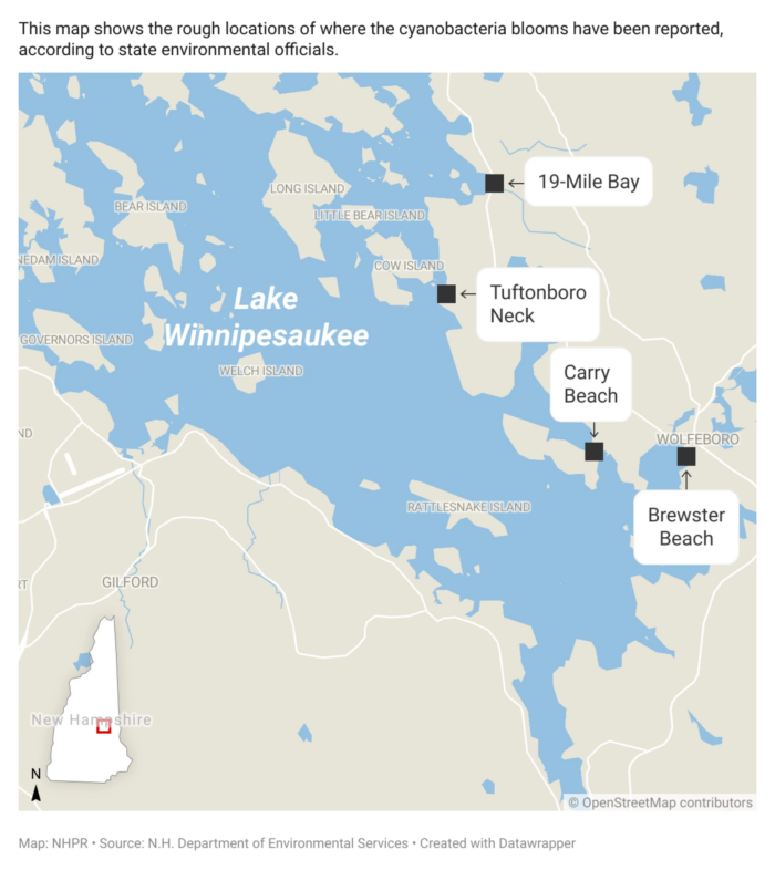 Cyanobacteria Map