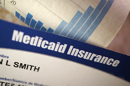 Close Up Shot Of Word Medicare