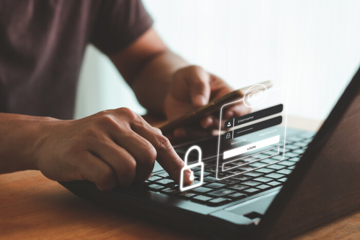Cyber Security In Two Step Verification, Login, User, Identification Information Security And Encryption, Account Access App To Sign In Securely Or Receive Verification Codes By Email Or Text Message.