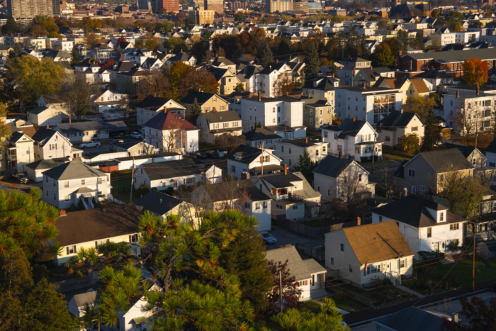 Manchester Neighborhood Aerial View