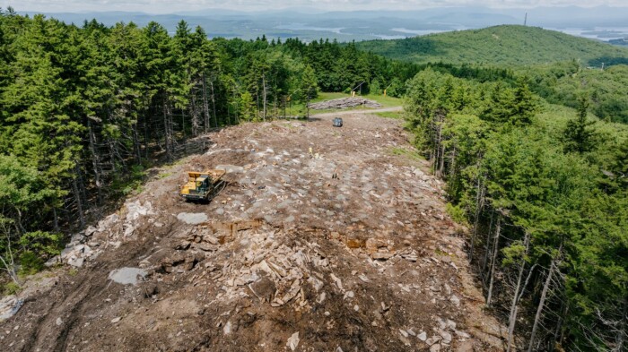 Gunstock Trail Blasting