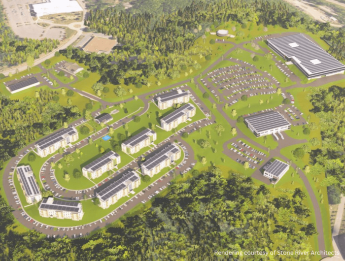 Village On Technology Hill Rendering