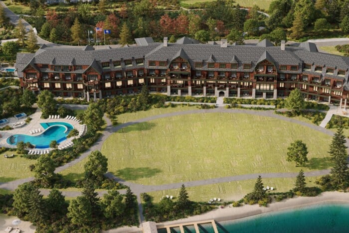 The Lake Estate On Winnisquamtilton Nhexterior Aerial From Eastsmaller