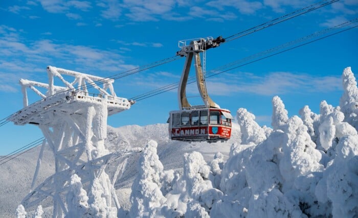 Cannon Mtn Tram Winter