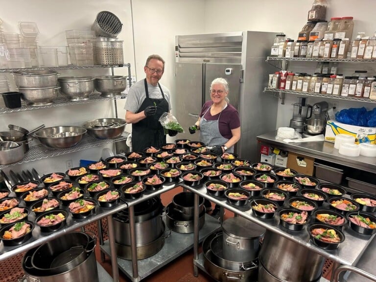Gather Volunteers Meal Prep