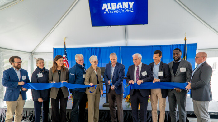 Albany Int Ribbon Cutting