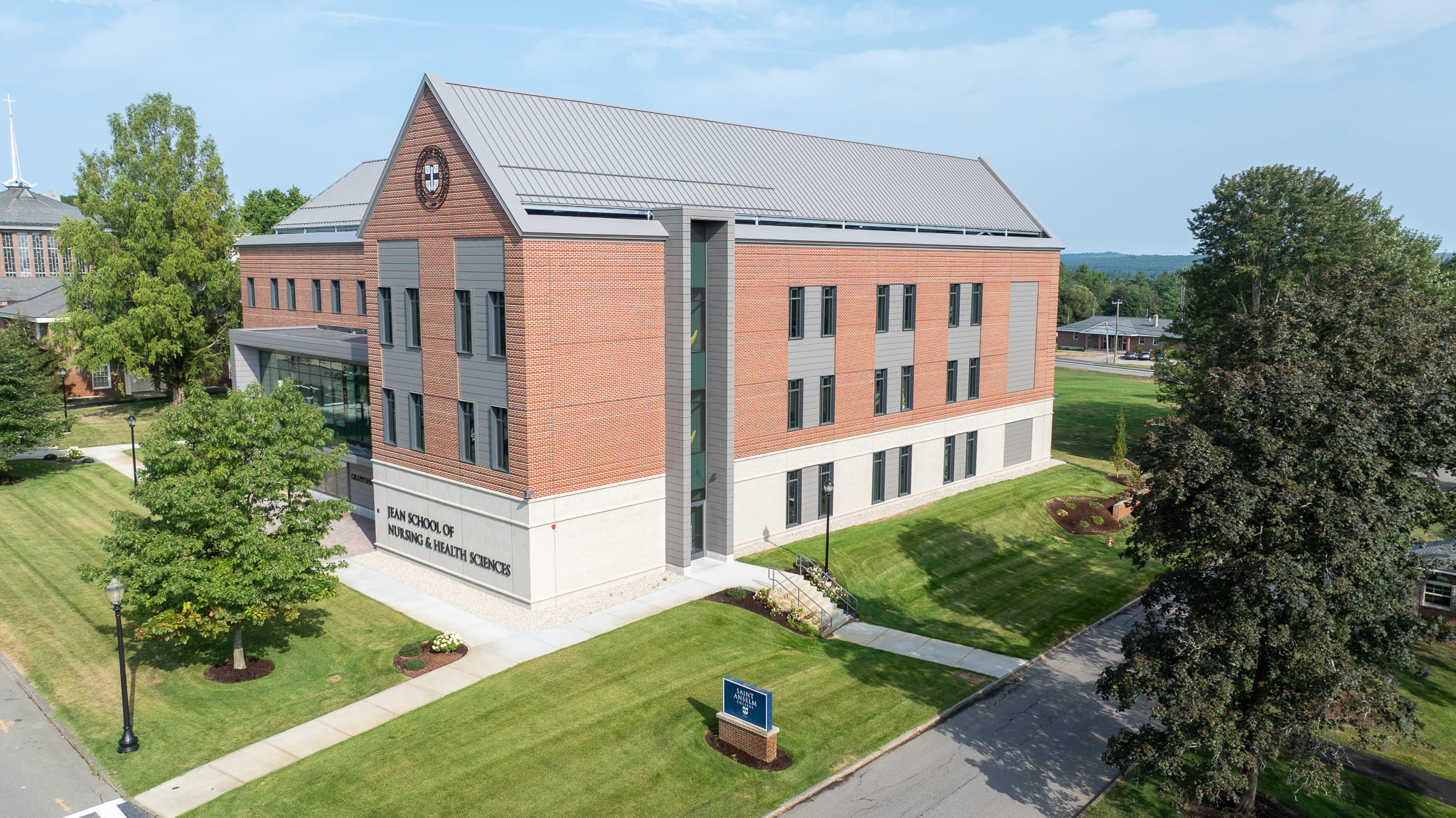From the Ground Up: Saint Anselm College, Grappone Hall - NH Business ...