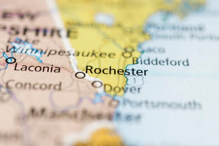 Rochester, New Hampshire, Usa.