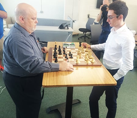 Prodigy Desk - Did you know? Grandmaster Fabiano Caruana uses a height  adjustable desk as he prepares for his Chess Championships.