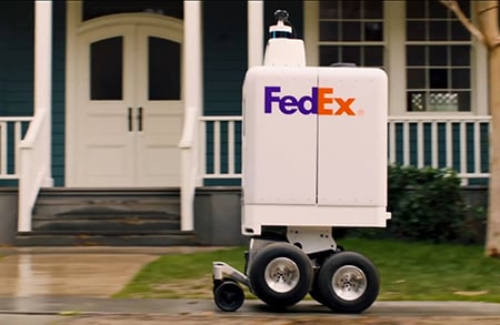 fedex autonomous delivery