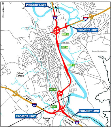 First hearing set for I-93 Concord expansion - NH Business Review