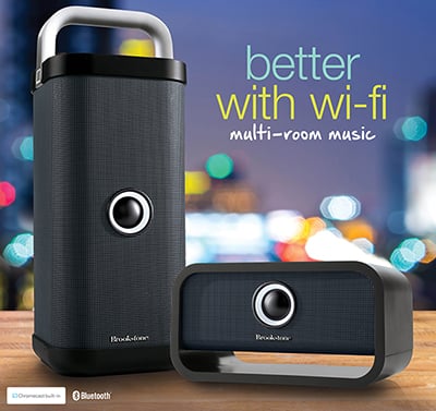 Brookstone introduces multi room sync speakers NH Business Review