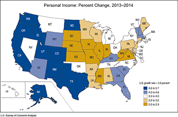 New Hampshire sets the pace for personal income growth in New England ...