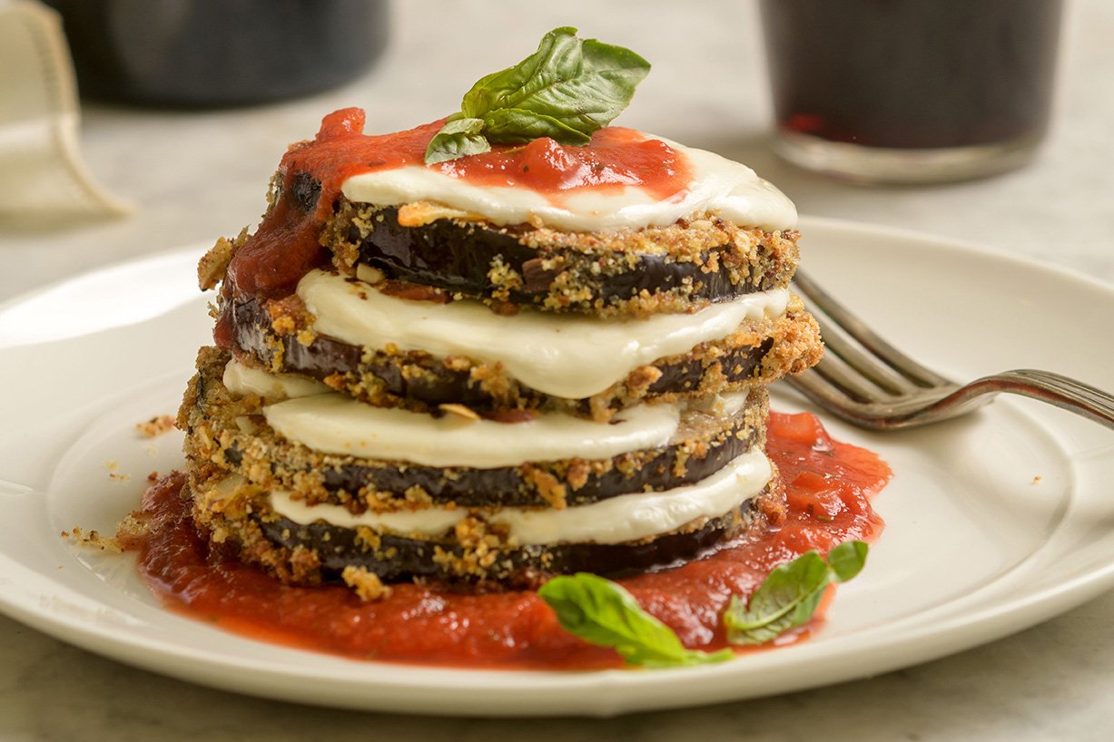 Deconstructed Eggplant Parmigiana - New Hampshire Home Magazine