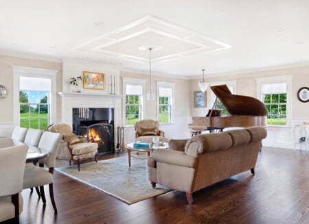 07 Living Area Of Great Room Rumford Fireplace