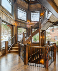 Timber Frame Staircase