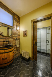 Barrel Motif Bathroom