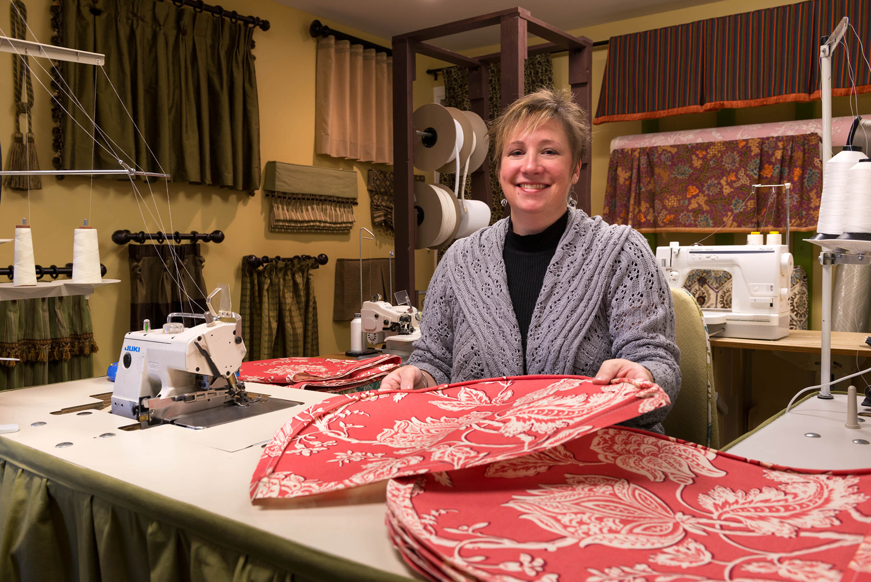 The Leading Edge Drapery offers sew many choices New Hampshire Home