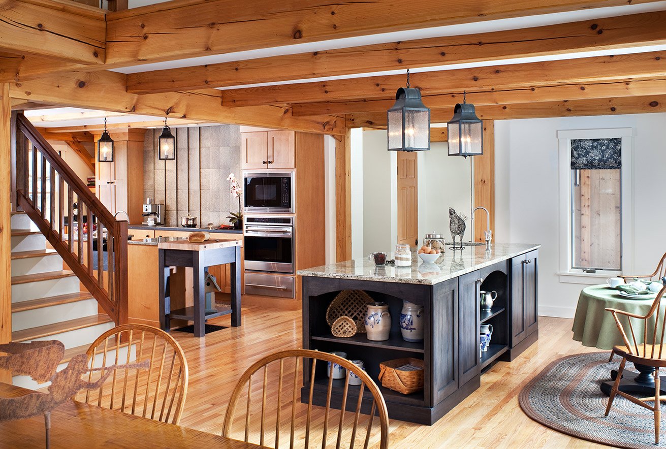 2015 Kitchen Design honorable mention: Post-and-Beam Kitchen - New