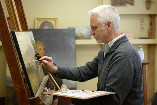 Anthony Moore Painting Conservation gives new life to old paintings ...