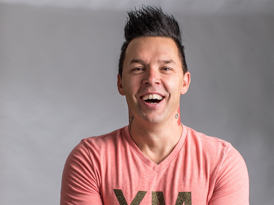 Finding your true passion Recycled Percussion's Justin Spencer