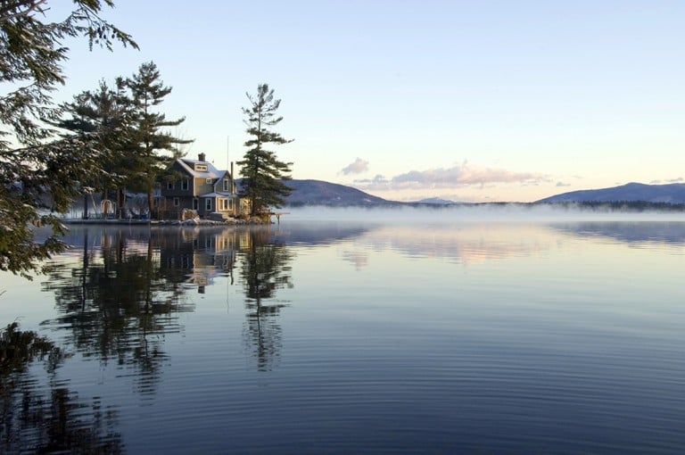 Mystical Morning Lake