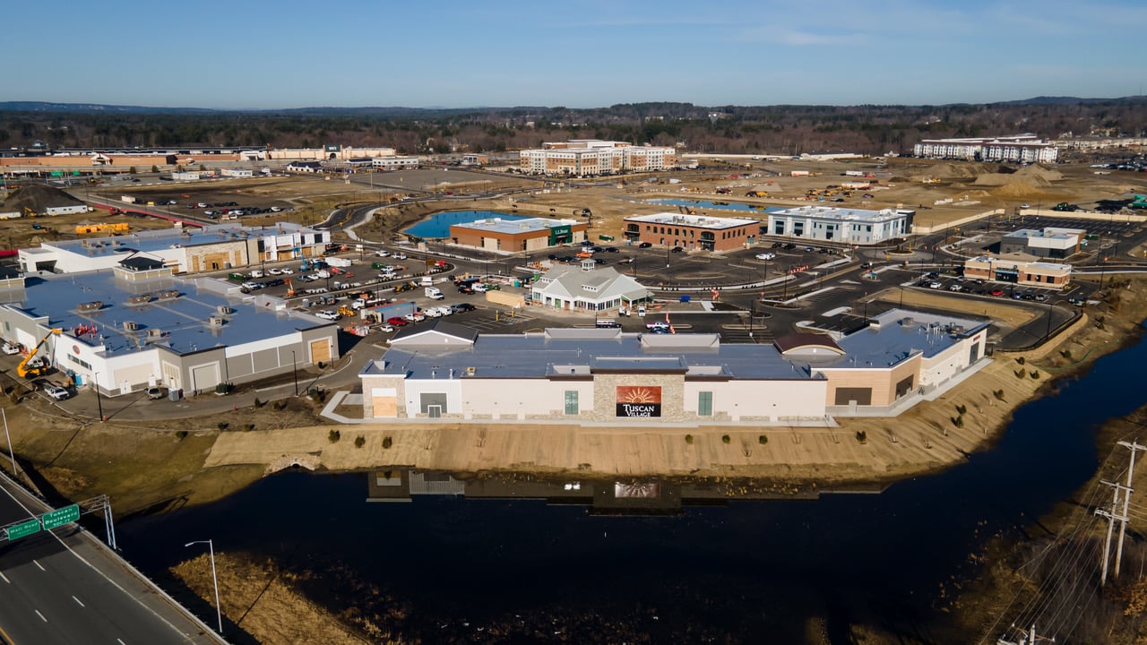 Tuscan Village Salem Nh Movie Theater Had A Fat Podcast Photography   Aerial 4 