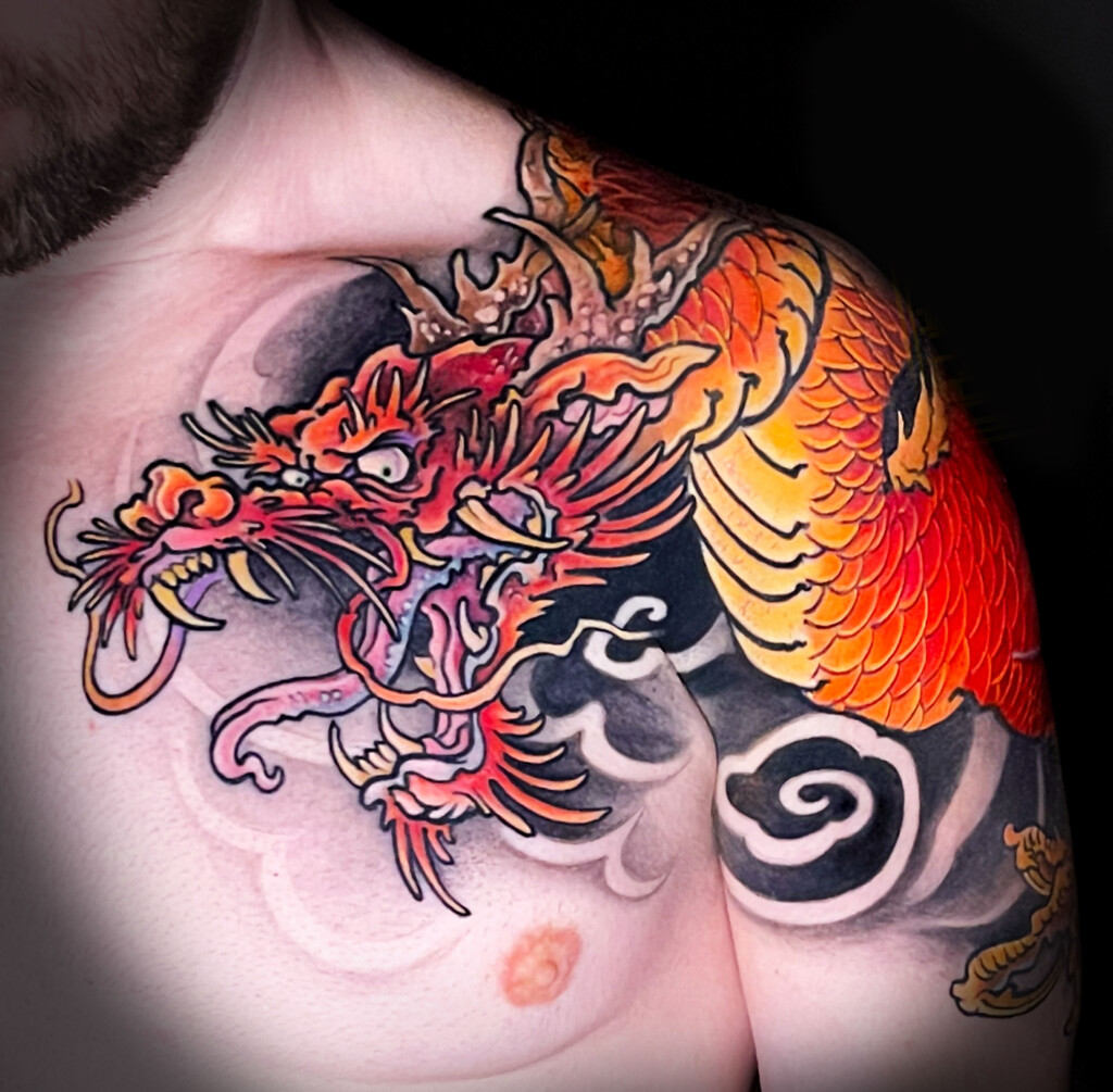 Yankee Publishing Red Dragon Tattoo Details Copy Enhanced Sr