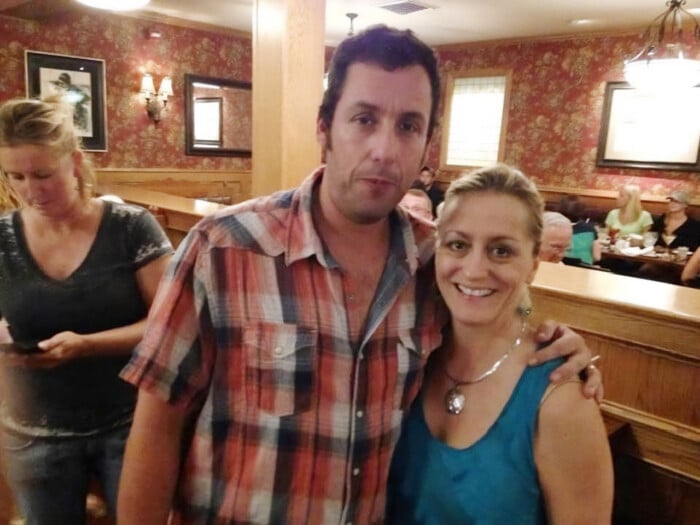 Adam Sandler And Jeannie Cote