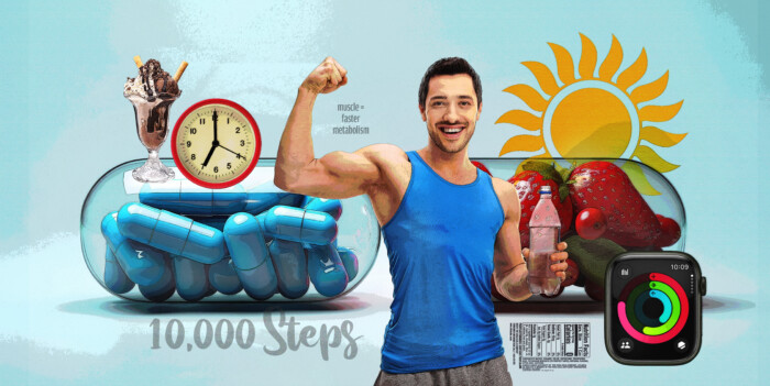 Health Composition Art