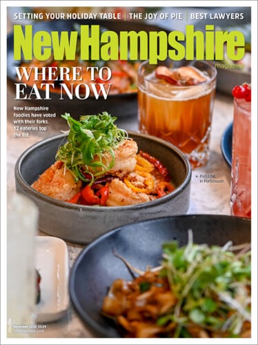 New Hampshire Magazine November Cover