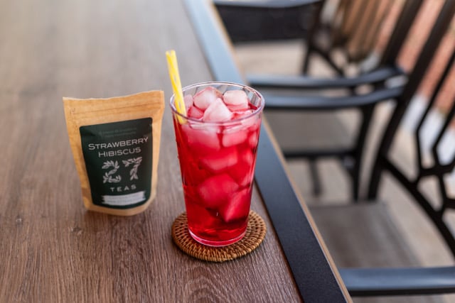 Strawberry Hibiscus Tea Jenn Bakos