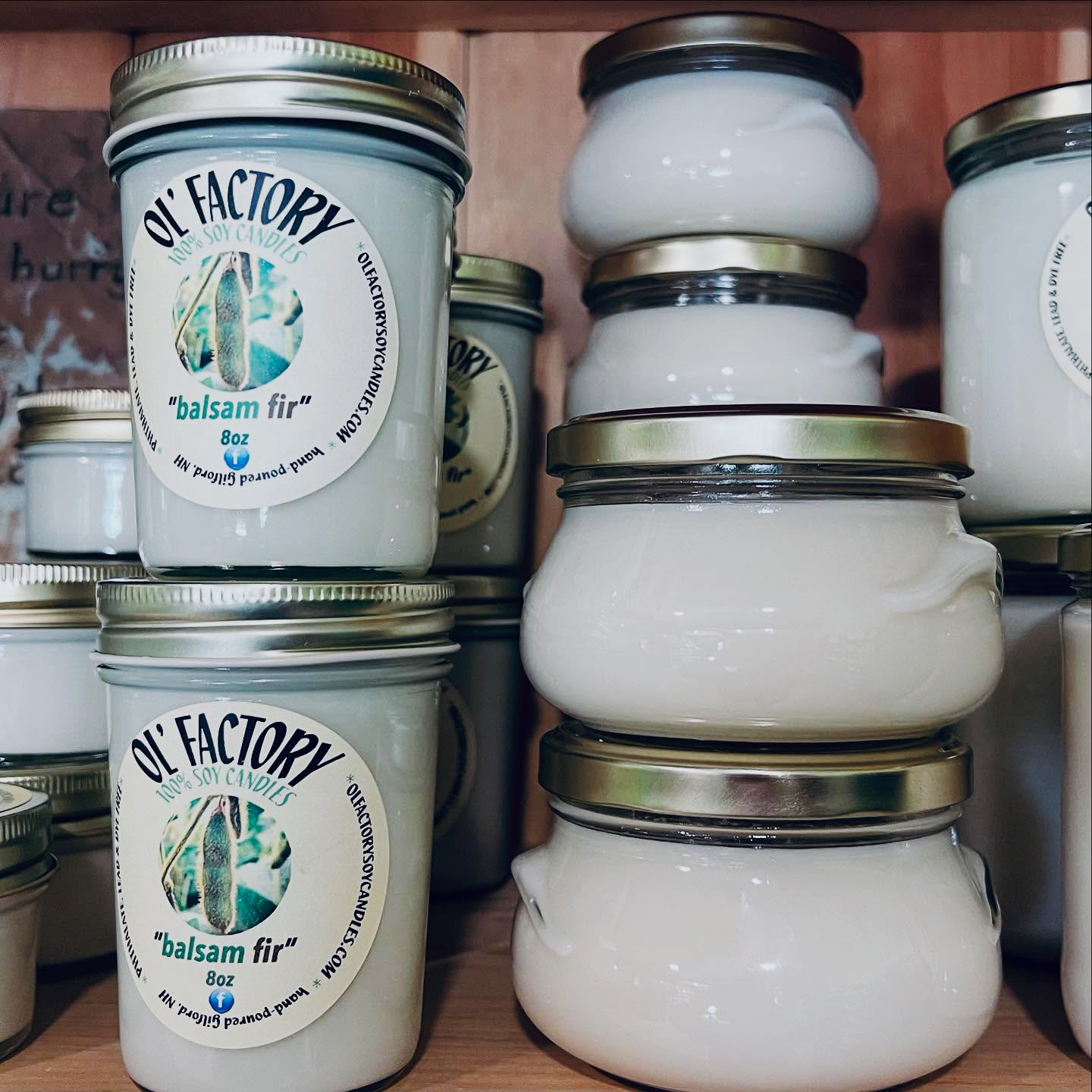 Ol’ Factory Soy Candles