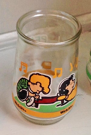 Did you ever drink out of a Welch's jelly jar glass?