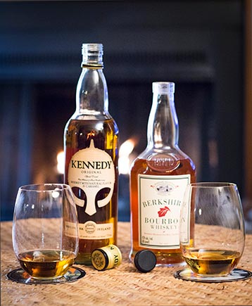 Kennedy Spirit Drink and Berkshire Bourbon Irish Coffee