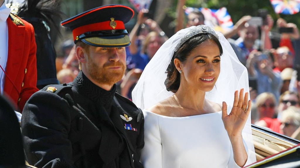 Prince Harry calls Meghan Markle his ‘bride’ in touching reception speech