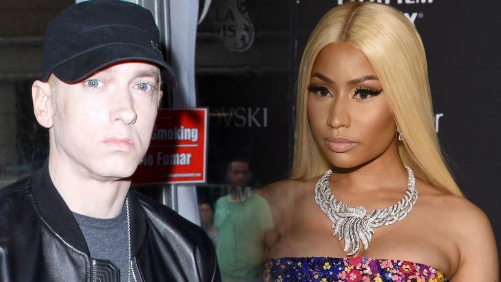 Nicki Minaj says ‘Yes’ she’s dating Eminem