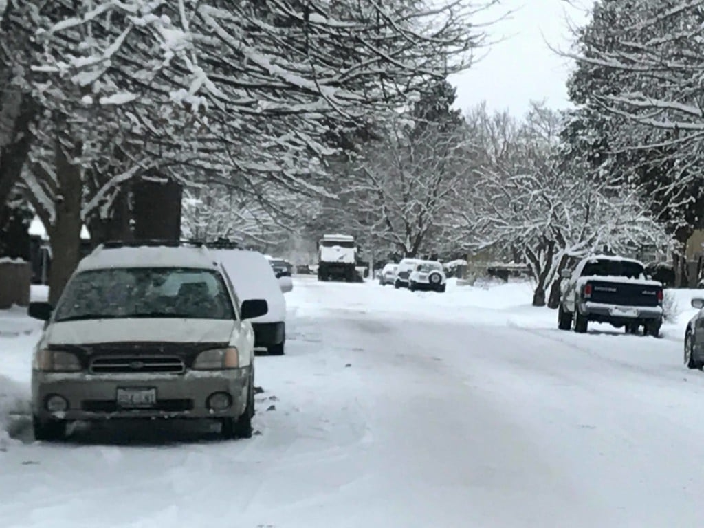 Spokane snow plows