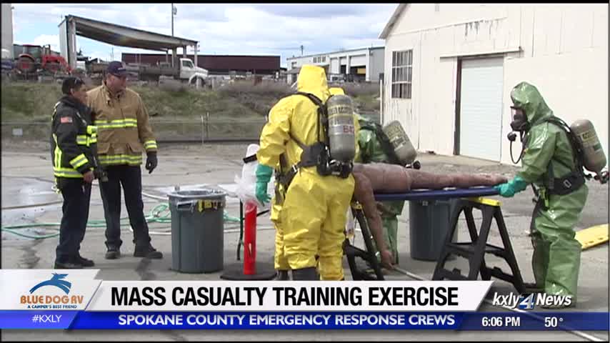 Spokane County emergency crews train for mass casualty situations