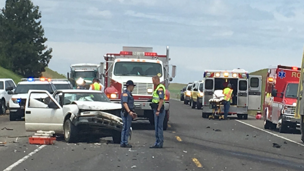 UPDATE: Highway 195 south of Spangle back open