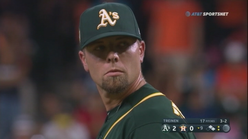 A’s pitchers and Piscotty lead Oakland to shutout of Houston