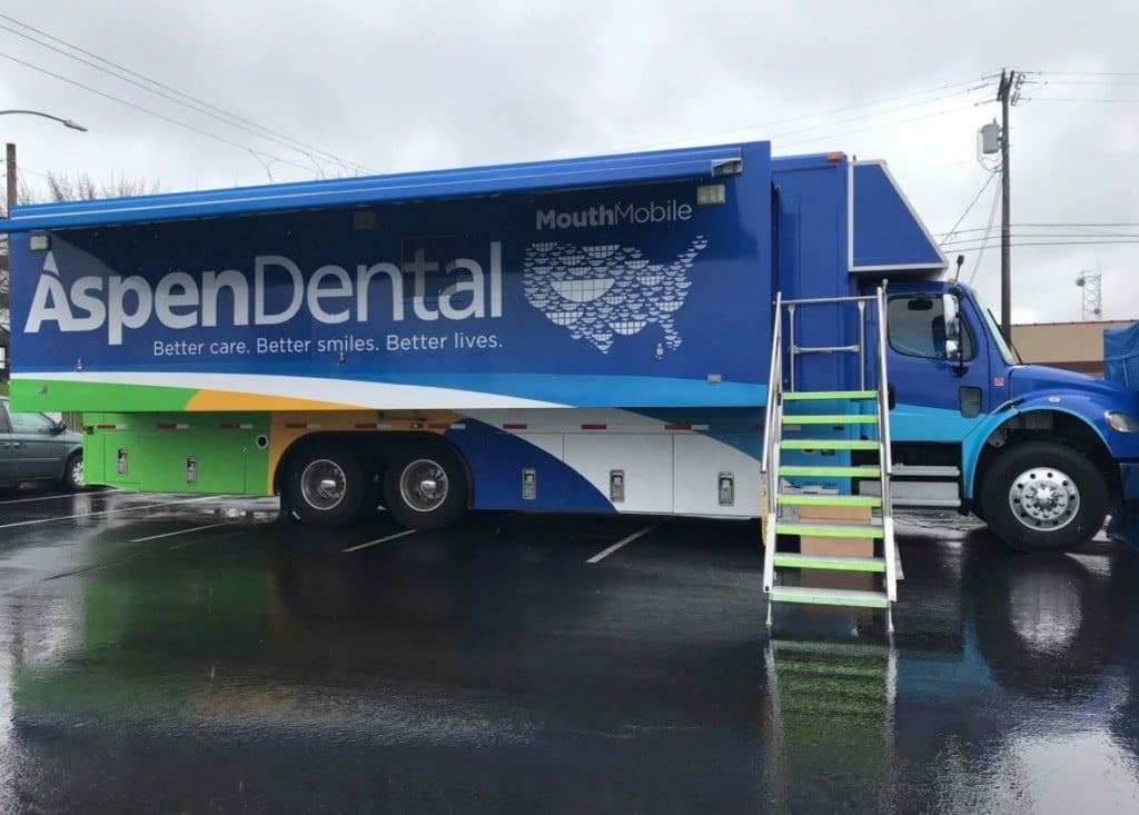 Aspen Dental’s office on wheels serves Spokane veterans