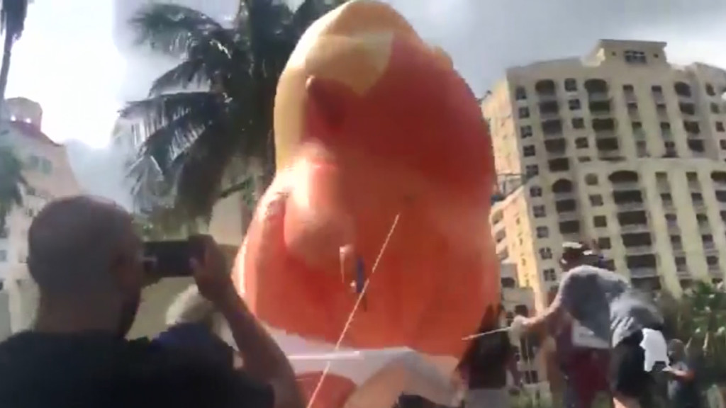 ‘Baby Trump’ balloon may make appearance at event protesting VP Pence’s Spokane visit